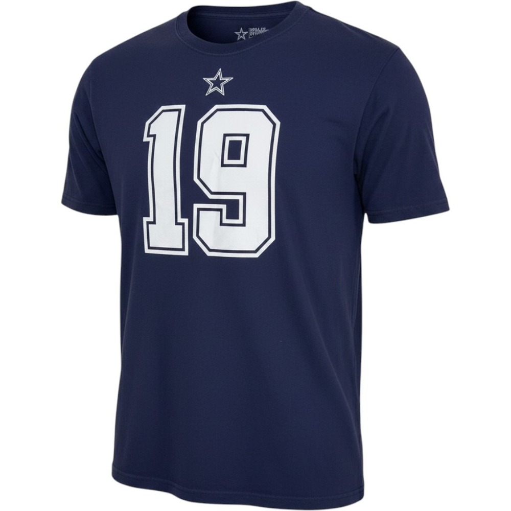 Dallas Cowboys Amari Cooper T-Shirt Mens 2XL Navy Blue Cotton Graphic NFL Tee